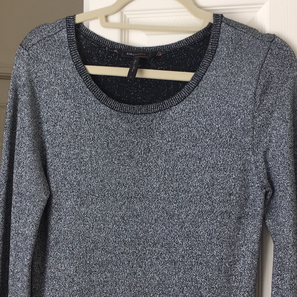 Sparkly sweater dress